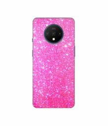 Amazon Brand - Solimo Designer Pink Sparkle 3D Printed Hard Back Case Mobile Cover for OnePlus 7T