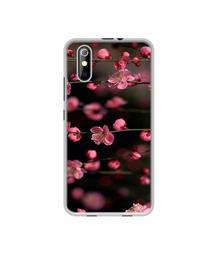 Amazon Brand - Solimo Designer Pink Flowers UV Printed Soft Back Case Mobile Cover for iKall K200