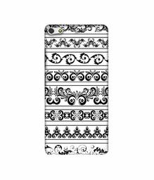 Amazon Brand - Solimo Designer Black Multi Patterns 3D Printed Hard Back Case Mobile Cover for Gionee Elife S7