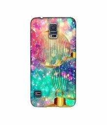 Amazon Brand - Solimo Designer Hanging Balls 3D Printed Hard Back Case Mobile Cover for Samsung Galaxy S5 i9600