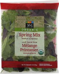 365 Everyday Value, Organic Spring Mix, 4 oz