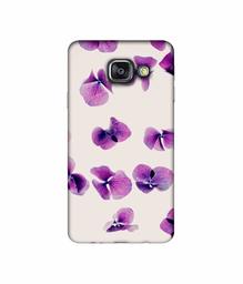 Amazon Brand - Solimo Designer Lily Petal 3D Printed Hard Back Case Mobile Cover for Samsung Galaxy A3 (2016)