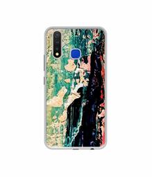 Amazon Brand - Solimo Designer Random Impression On Wall UV Printed Soft Back Case Mobile Cover for Vivo U20