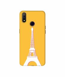 Amazon Brand - Solimo Designer Eiffel Tower 3D Printed Hard Back Case Mobile Cover for Realme 3 Pro