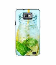 Amazon Brand - Solimo Designer Lemon Juice 3D Printed Hard Back Case Mobile Cover for Samsung Galaxy S2