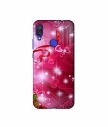 Amazon Brand - Solimo Designer Love 3D Printed Hard Back Case Mobile Cover for Mi Redmi Note 7 / Note 7S / Note 7 Pro