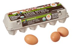 365 Everyday Value, Organic Large Brown Grade A Eggs, 12 ct