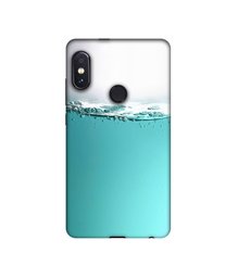 Amazon Brand - Solimo Designer Half Fill 3D Printed Hard Back Case Mobile Cover for Mi Redmi Note 5 Pro