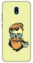 Amazon Brand - Solimo Designer Beard Man 3D Printed Hard Back Case Mobile Cover for Xiaomi Redmi 8A