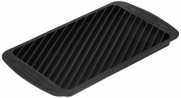 Amazon Brand - Solimo Oblique Silicone Ice Mould, Black