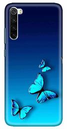 Amazon Brand - Solimo Designer Butterfly Design 3D Printed Hard Back Case Mobile Cover for Xiaomi Redmi Note 8