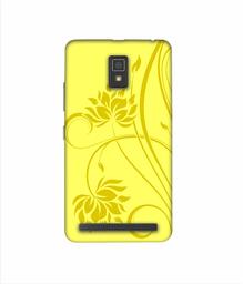 Amazon Brand - Solimo Designer Sunflower Pattern 3D Printed Hard Back Case Mobile Cover for Lenovo A6600