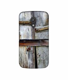 Amazon Brand - Solimo Designer Old Door 3D Printed Hard Back Case Mobile Cover for Motorola Moto G 2nd Generation