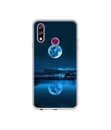 Amazon Brand - Solimo Designer Moon Pattern Print UV Printed Soft Back Case Mobile Cover for LG W10