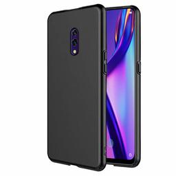 Amazon Brand - Solimo Oppo K3 Mobile Cover (Hard Back & Slim),Black