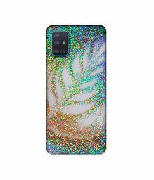 Amazon Brand - Solimo Designer Sparkle Coffee 3D Printed Hard Back Case Mobile Cover for Samsung Galaxy A51