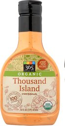 365 Everyday Value, Organic Thousand Island Dressing, 16 fl oz