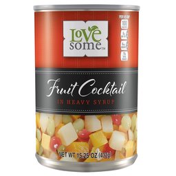 Lovesome Fruit Cocktail Heavy Syrup, 15.25 Ounce