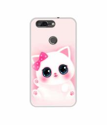 Amazon Brand - Solimo Designer Babby Kitty UV Printed Soft Back Case Mobile Cover for InFocus Vision 3 Pro