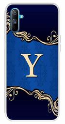 Amazon Brand - Solimo Designer Multicolor Blue Pattern Alphabet-Y Printed Soft Back Case Mobile Cover for Realme C3