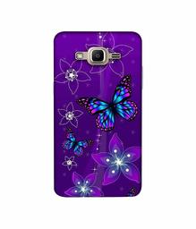 Amazon Brand - Solimo Designer Butterflies 3D Printed Hard Back Case Mobile Cover for Samsung Galaxy J2 Prime