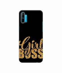 Amazon Brand - Solimo Designer Sparkle Girl Boss 3D Printed Hard Back Case Mobile Cover for Realme C3