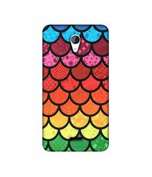 Amazon Brand - Solimo Designer Multicolor Pattern 3D Printed Hard Back Case Mobile Cover for Micromax Canvas Unite 2 A106