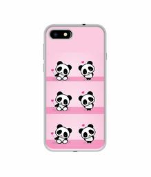 Amazon Brand - Solimo Designer Panda Pattern UV Printed Soft Back Case Mobile Cover for Micromax Canvas 1 2018