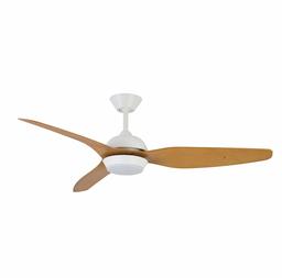 Amazon Brand – Rivet Scandinavian Ceiling Fan with Light, 52