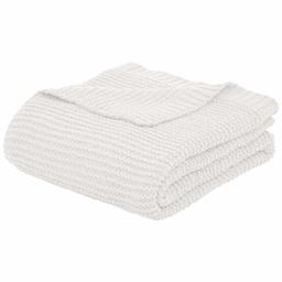 AmazonBasics Knitted Chenille Blanket