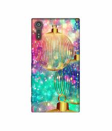 Amazon Brand - Solimo Designer Hanging Balls 3D Printed Hard Back Case Mobile Cover for Sony Xperia XZ Dual