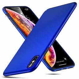 Eono by Amazon – Funda Super-Slim Diseñada para iPhone 12 Pro/iPhone 12 MAX [Acabado Mate Sedoso] Funda de teléfono iPhone 12 Pro/iPhone 12 MAX – [Azul]