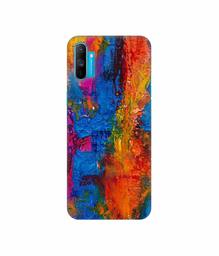 Amazon Brand - Solimo Designer Dark Multicolor Canvas 3D Printed Hard Back Case Mobile Cover for Realme C3