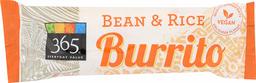 365 Everyday Value, Bean and Rice Burrito, 6 oz, (Frozen)