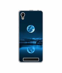 Amazon Brand - Solimo Designer Moon Pattern Print UV Printed Soft Back Case Mobile Cover for Mobiistar C1 Lite