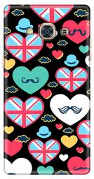 Amazon Brand - Solimo Designer Cute Love Black Design 3D Printed Hard Back Case Mobile Cover for Samsung Galaxy J3 Pro