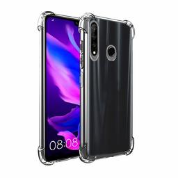 Amazon Brand - Solimo Protective Mobile Cover (Soft & Flexible Back Case) for Huawei P30 Lite (Transparent)