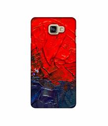 Amazon Brand - Solimo Designer Red Wax Color 3D Printed Hard Back Case Mobile Cover for Samsung Galaxy A9 Pro