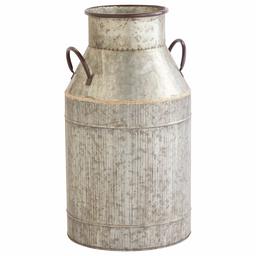 Stone & Beam - Vaso da Latte, Stile Vintage, 47 cm, zincato