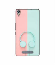 Amazon Brand - Solimo Designer Head Phone 3D Printed Hard Back Case Mobile Cover for Micromax Canvas Juice 3Plus Q394