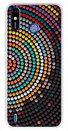 Amazon Brand - Solimo Designer Multicolor Dots Design Printed Soft Back Case Mobile Cover for Tecno Spark Go Plus