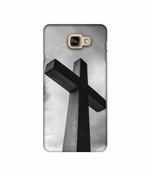 Amazon Brand - Solimo Designer Cross 3D Printed Hard Back Case Mobile Cover for Samsung Galaxy A9 Pro