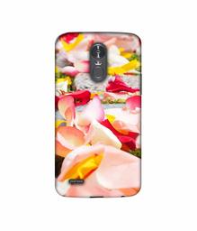 Amazon Brand - Solimo Designer Rose Petals 3D Printed Hard Back Case Mobile Cover for LG Stylus 3