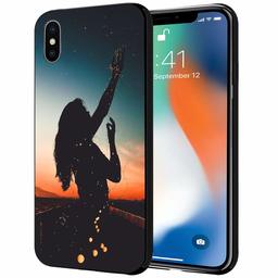 Amazon Brand - Solimo Designer Star Printed Hard Back Case Mobile Cover for Apple iPhone Xs Max (D1285)