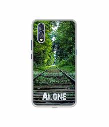 Amazon Brand - Solimo Designer Alone UV Printed Soft Back Case Mobile Cover for Vivo Z1x