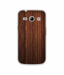 Amazon Brand - Solimo Designer Wooden Texture UV Printed Soft Back Case Mobile Cover for Samsung Galaxy J1