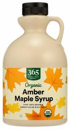 365 EVERYDAY VALUE Organic Grade A Amber Maple Syrup, 32 FZ