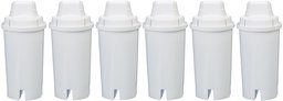 AmazonBasics Water Filters for AmazonBasics & Brita Pitchers - 6-Pack