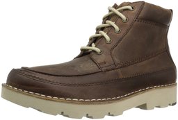 Amazon Brand - 206 Collective Men's Pioneer Moc-Toe Lace-up Boot, Brown, 8 D US