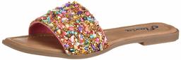 Flavia Women's Multi Fashion Slippers-5 UK (37 EU) (6 US) (FL/210/MLT)